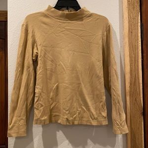 Tan color turtleneck size small